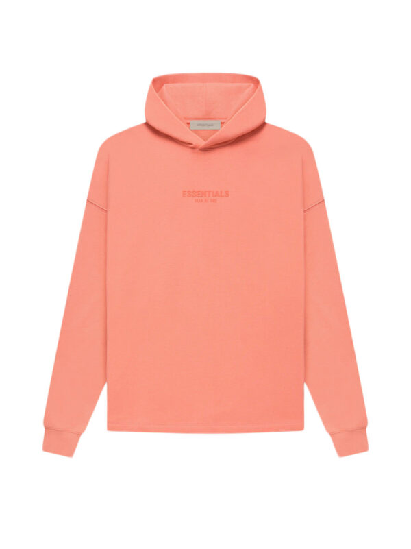 Relaxed Hoodie Coral